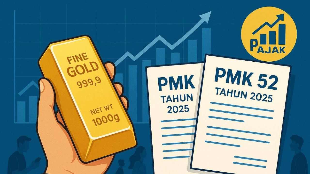 Aturan Pajak Emas 2025: Bebas Pajak Ganda dan Tarif 0,25% untuk Bank Bullion