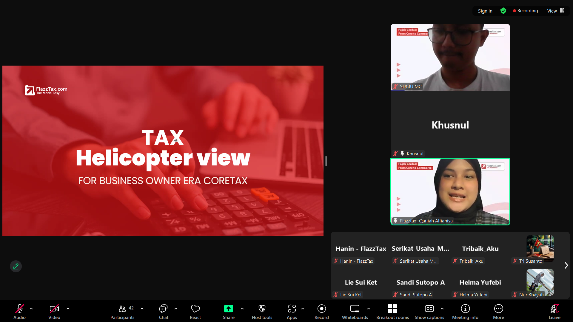 FlazzTax dan SUMU Gelar Tax Webinar Series: FlazzTax Dorong Pelaku Usaha Pahami Coretax dan Pajak E-Commerce