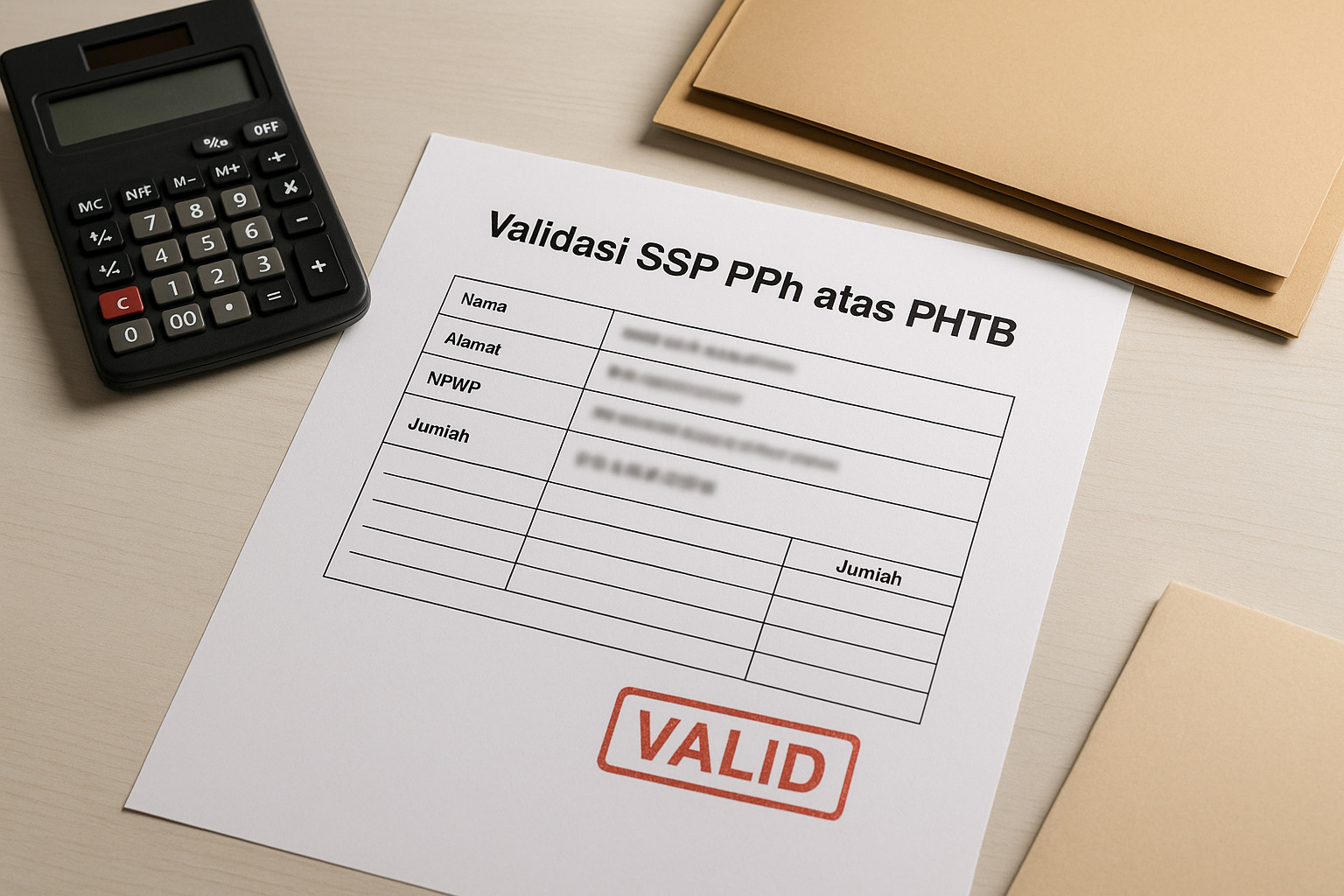 Surat Keterangan ini digunakan sebagai validasi bahwa Wajib Pajak telah melaksanakan kewajiban penyetoran Pajak Penghasilan atas penghasilan yang diperoleh dari pengalihan hak atas tanah dan/atau bangunan (PPh PHTB) yang dilakukan oleh Orang Pribadi atau Badan. Surat Keterangan ini juga berfungsi sebagai validasi yang dipersyaratkan dalam pengurusan sertifikat tanah dan/atau bangunan di Badan Pertanahan Nasional (BPN)