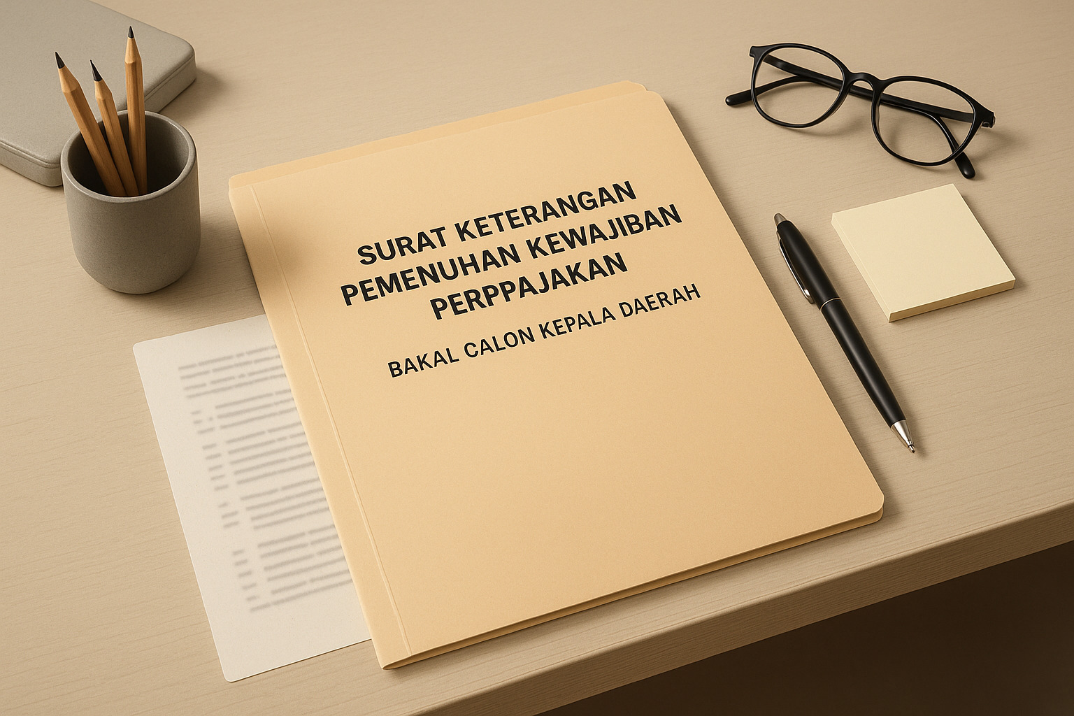 Surat Keterangan ini digunakan sebagai bukti bahwa Wajib Pajak telah memenuhi kewajiban perpajakan yang dipersyaratkan dalam pencalonan Kepala Daerah. Kewajiban Perpajakan ini meliputi kevalidan status NPWP, kesesuaian KLU (Klasifikasi Lapangan Usaha), telah melaporkan SPT Tahunan dalam jangka waktu lima tahun terakhir, dan tidak memiliki tunggakan pajak.