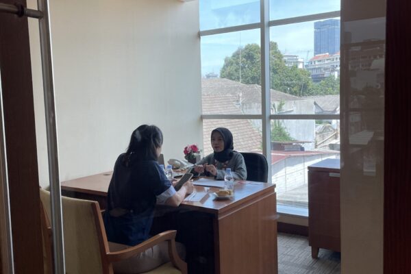 Foto Konsultasi Bazaar Bank Mega