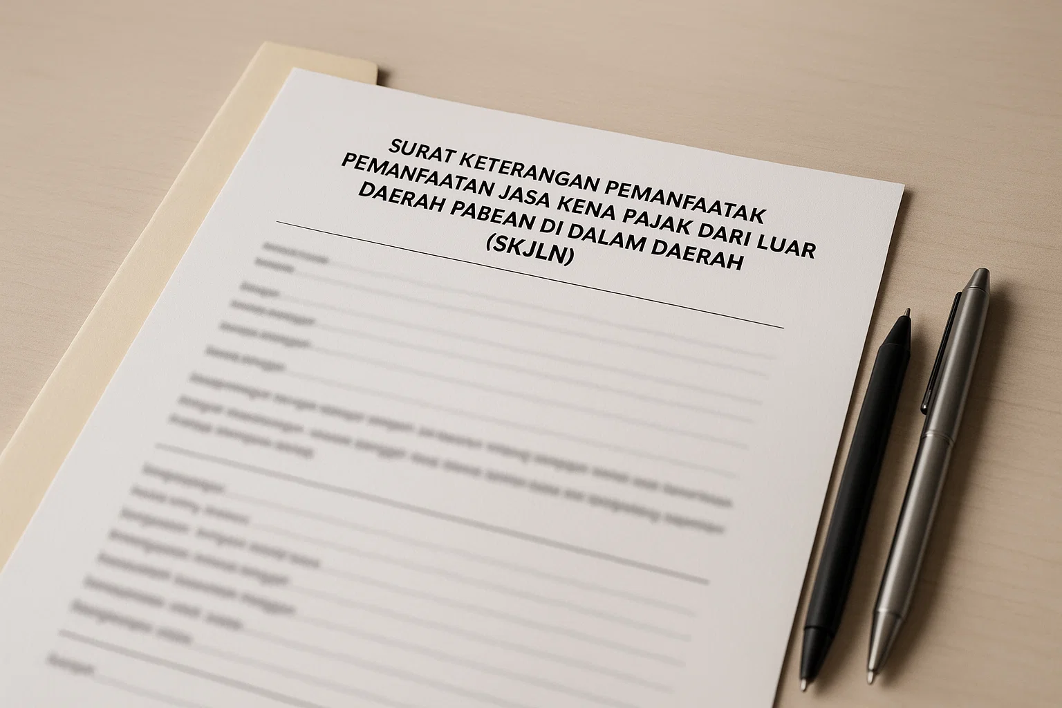 Surat Keterangan ini menyatakan bahwa Wajib Pajak melakukan pemanfaatan JKP dari luar Daerah Pabean di dalam Daerah Pabean. Surat Keterangan akan diberikan kepada Wajib Pajak berstatus aktif yang telah menyampaikan SPT Tahunan untuk dua tahun pajak terakhir; dan/atau menyampaikan Surat Pemberitahuan Masa PPN untuk tiga masa pajak terakhir bagi PKP.